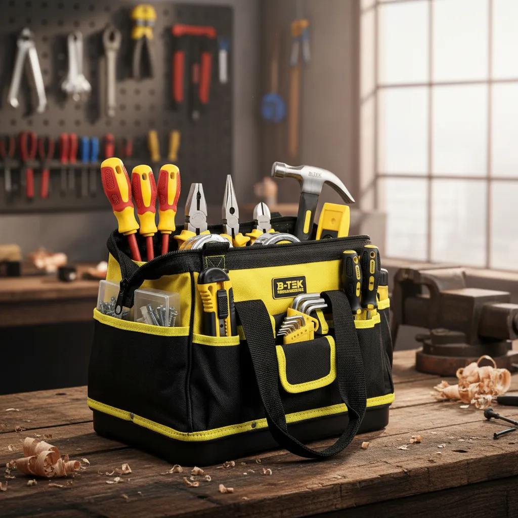 Bolsa de Ferramentas B-Tek Bolsa Ferramentas Reforçada Grande Lona B-TEK BT-398