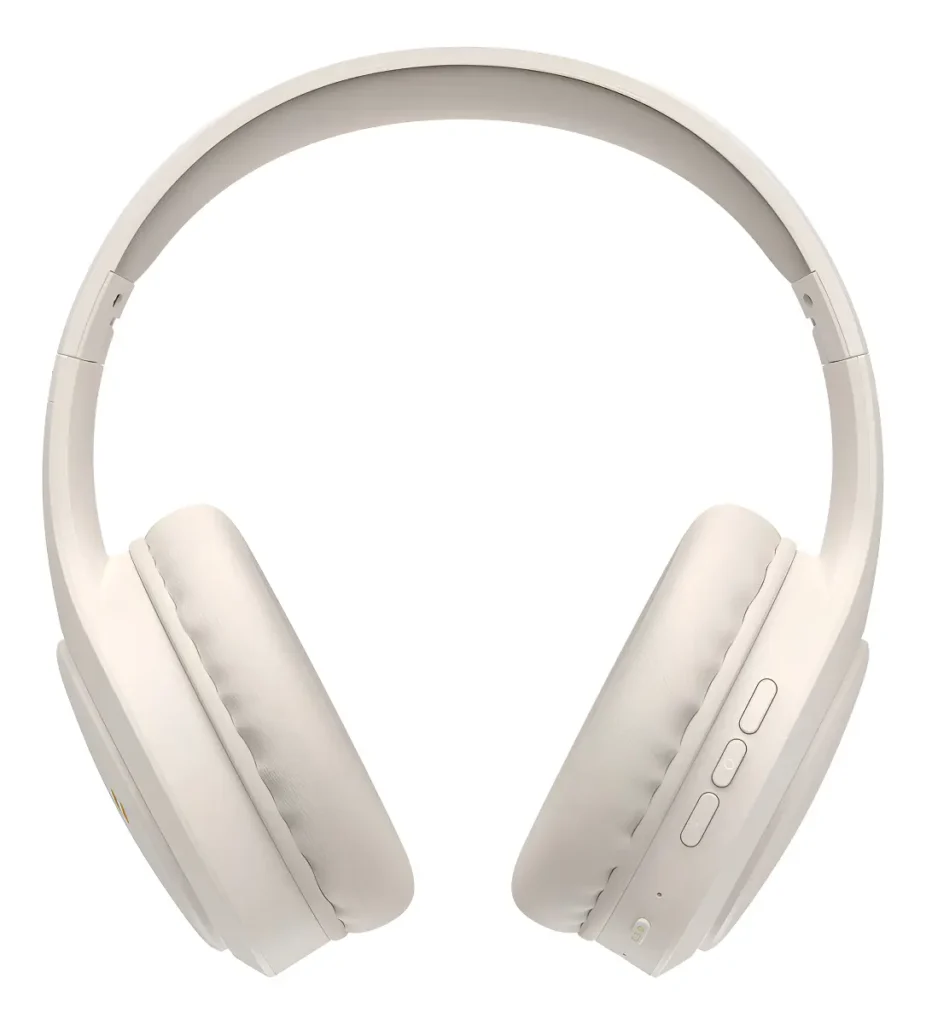 Qual Fone de Ouvido Bluetooth Barato Vale a Pena? O Comparativo que Seu Bolso Eerava! Headphone Bluetooth Dapon modelo H02D no estilo over-ear com acabamento acolchoado preto. A imagem destaca as conchas auriculares confortáveis que cobrem toda a orelha, a tiara ajustável para a cabeça e os botões de controle de volume na lateral.